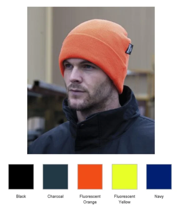 Result RC033 Woolly Ski Hat with Thinsulate Insulation